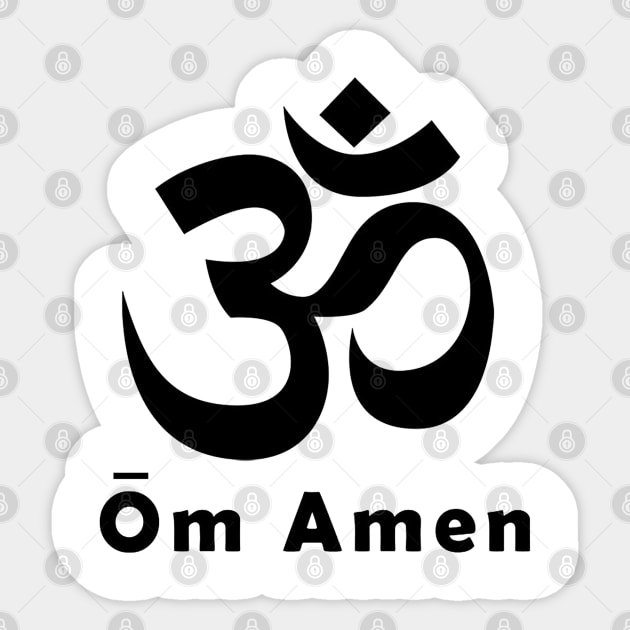 Om Amen Sticker by christinamerida